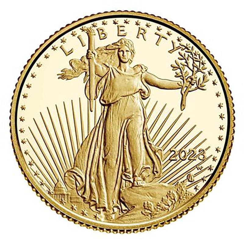 Amerykański Orzeł 1 uncja złota (Au 916) — US Mint