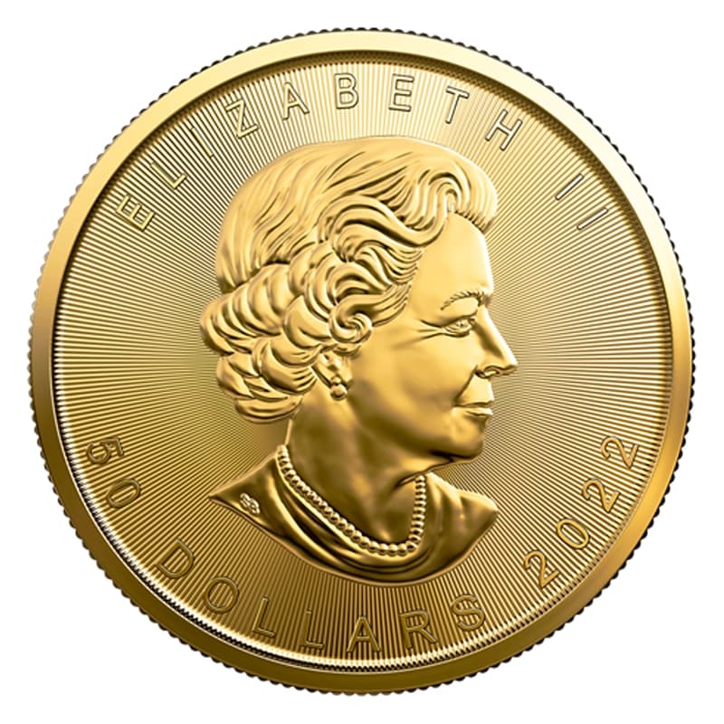 Kanadyjski Liść Klonowy 1 uncja złota (Au 999,9) — Royal Canadian Mint — zdjęcie 4