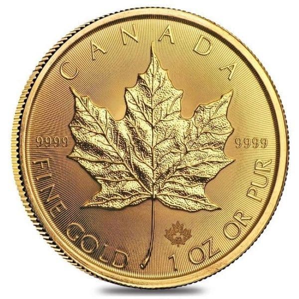 Kanadyjski Liść Klonowy 1 uncja złota (Au 999,9) — Royal Canadian Mint — zdjęcie 7