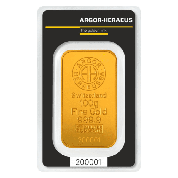 100 g sztabka złota (au 999,9) — mennica akredytowana LBMA — zdjęcie 2