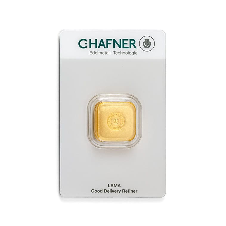 Sztabka złota C.Hafner 50g (au 999,9) — C. Hafner — zdjęcie 4