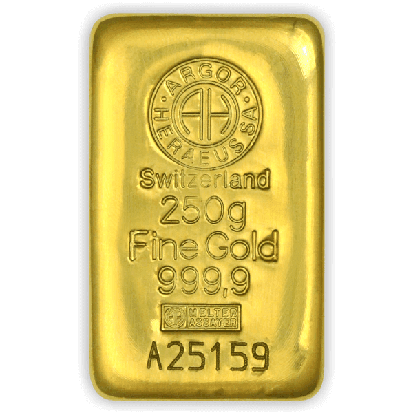 Sztabka złota C.Hafner 250g (au 999,9) — C. Hafner — zdjęcie 5