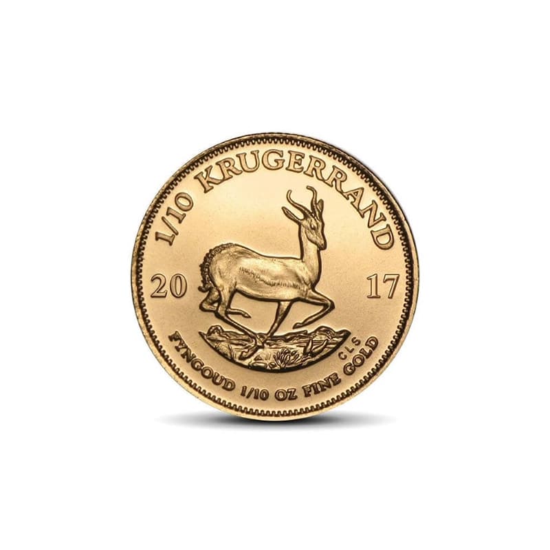 Krugerrand 1/10 uncji złota (Au 916) — Rand Refinery — zdjęcie 2