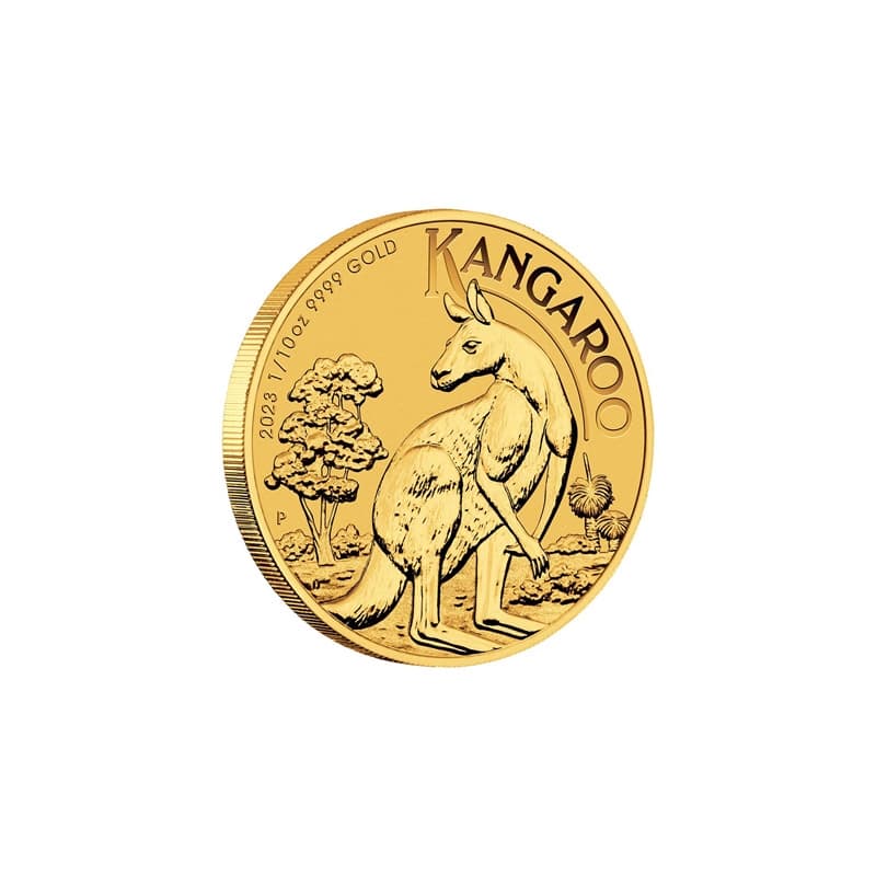 Kangur 1/10 uncji złota (Au 999,9) — Perth Mint — zdjęcie 2