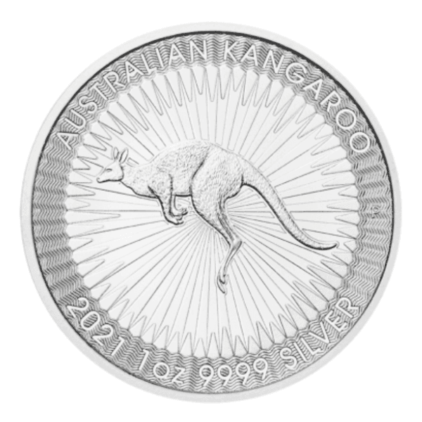 Australijski Kangur 1 uncja srebra (Ag 999) — Perth Mint — zdjęcie 4