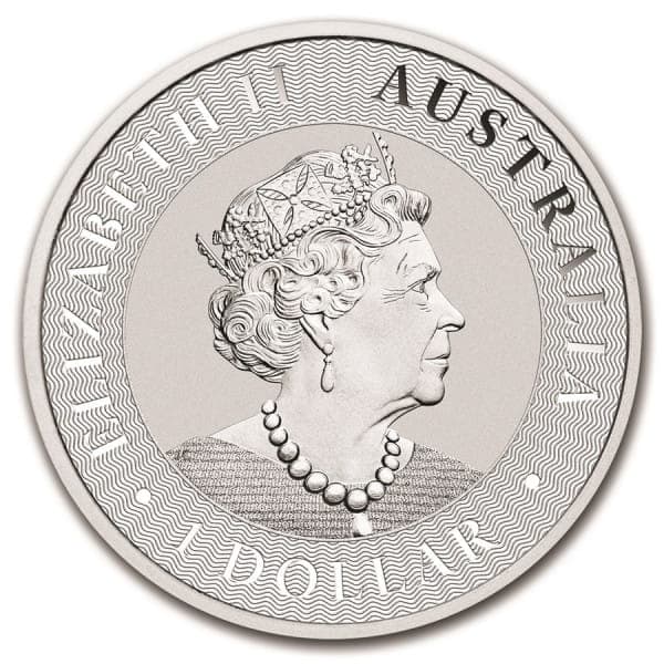 Australijski Kangur 1 uncja srebra (Ag 999) — Perth Mint — zdjęcie 5