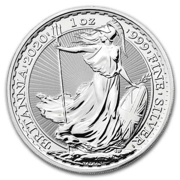 Britannia 1 uncja srebra (Ag 999) — The Royal Mint