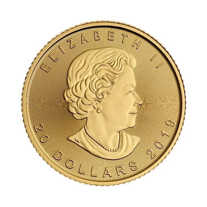 Kanadyjski Liść Klonowy 1/2 uncji złota (Au 999,9) — Royal Canadian Mint — zdjęcie 3