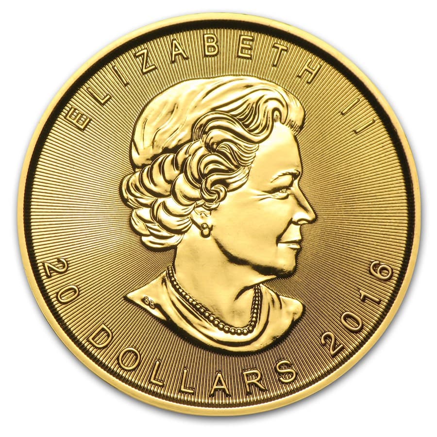 Kanadyjski Liść Klonowy 1/2 uncji złota (Au 999,9) — Royal Canadian Mint — zdjęcie 5