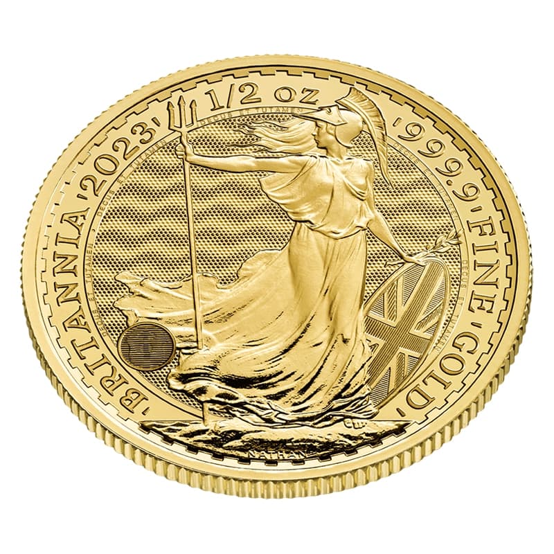 Britannia 1 uncja złota (Au 999,9) — The Royal Mint — zdjęcie 2