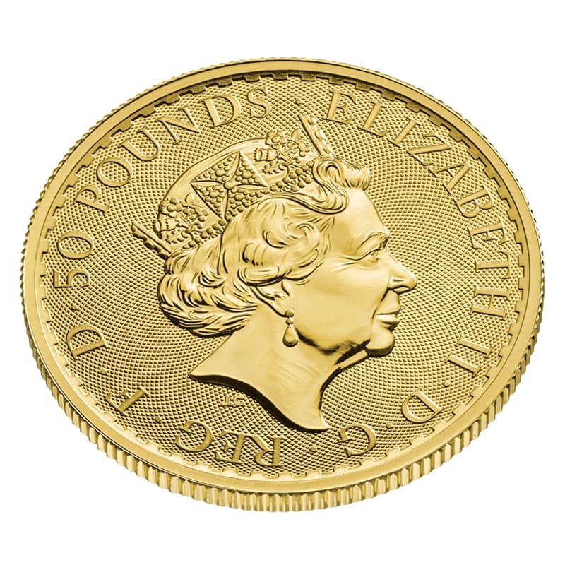 Britannia 1 uncja złota (Au 999,9) — The Royal Mint — zdjęcie 5
