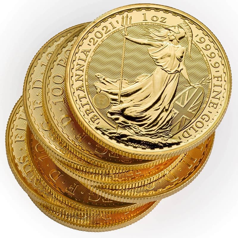 Britannia 1 uncja złota (Au 999,9) — The Royal Mint — zdjęcie 6