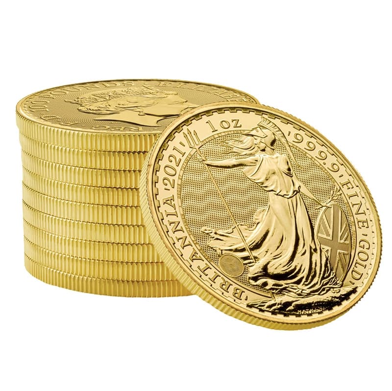 Britannia 1 uncja złota (Au 999,9) — The Royal Mint — zdjęcie 7