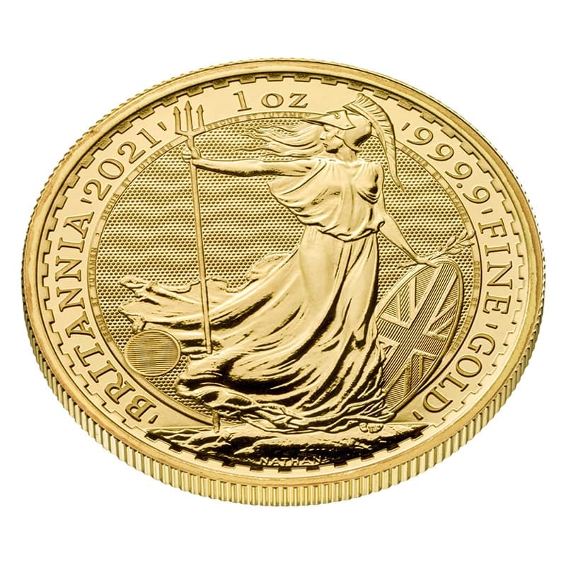 Britannia 1 uncja złota (Au 999,9) — The Royal Mint — zdjęcie 11
