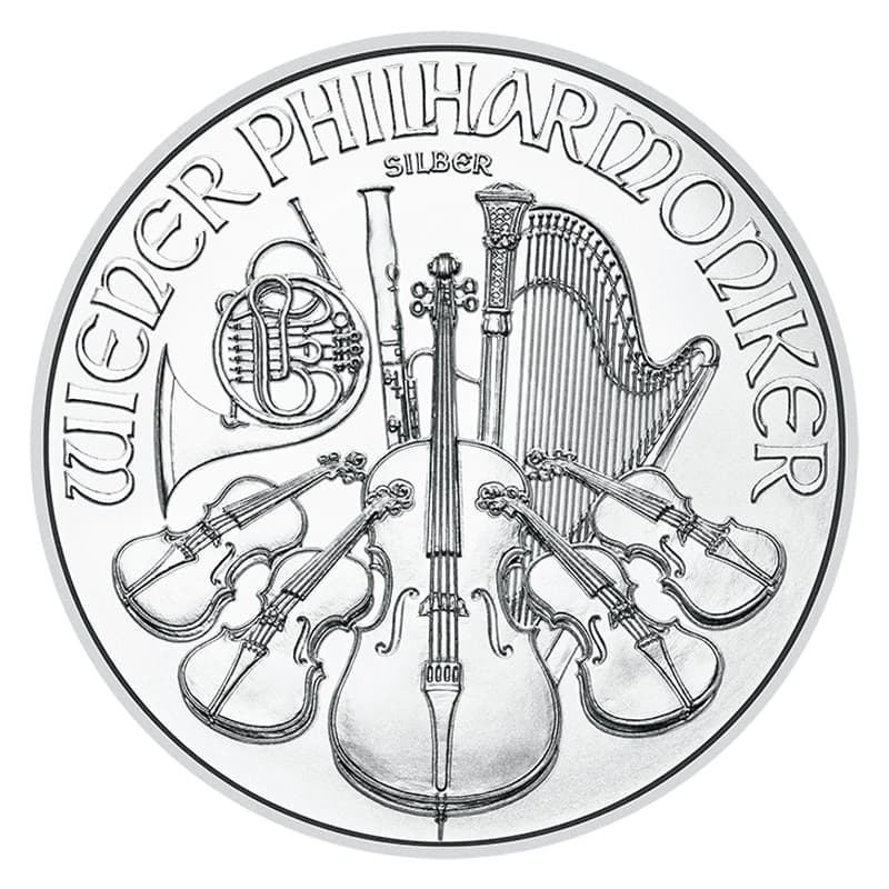 Wiedeński filharmonik 1 uncja sre Ag999 — Münze Österreich