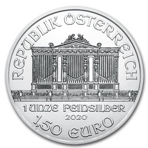 Wiedeński filharmonik 1 uncja sre Ag999 — Münze Österreich — zdjęcie 4