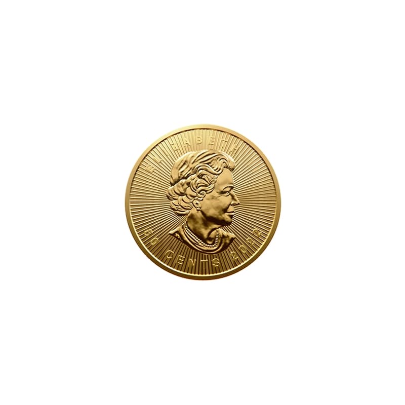 Kanadyjski Liść klonowy 25 x 1 gram złota (Au 999,9) — Royal Canadian Mint — zdjęcie 5
