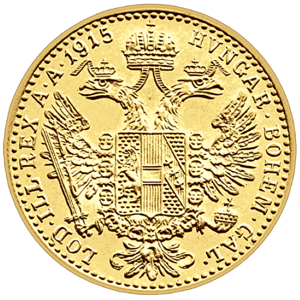 Moneta złota 1 Dukat Austriacki (Au 999,9) — Münze Österreich — zdjęcie 2