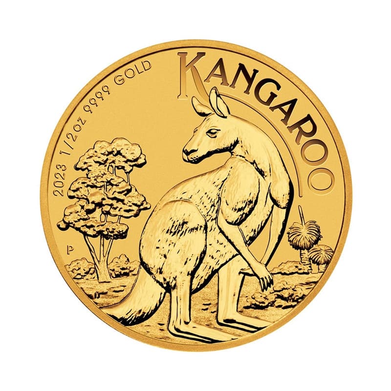 Kangur 1/2 uncji złota (Au 999,9) — Perth Mint