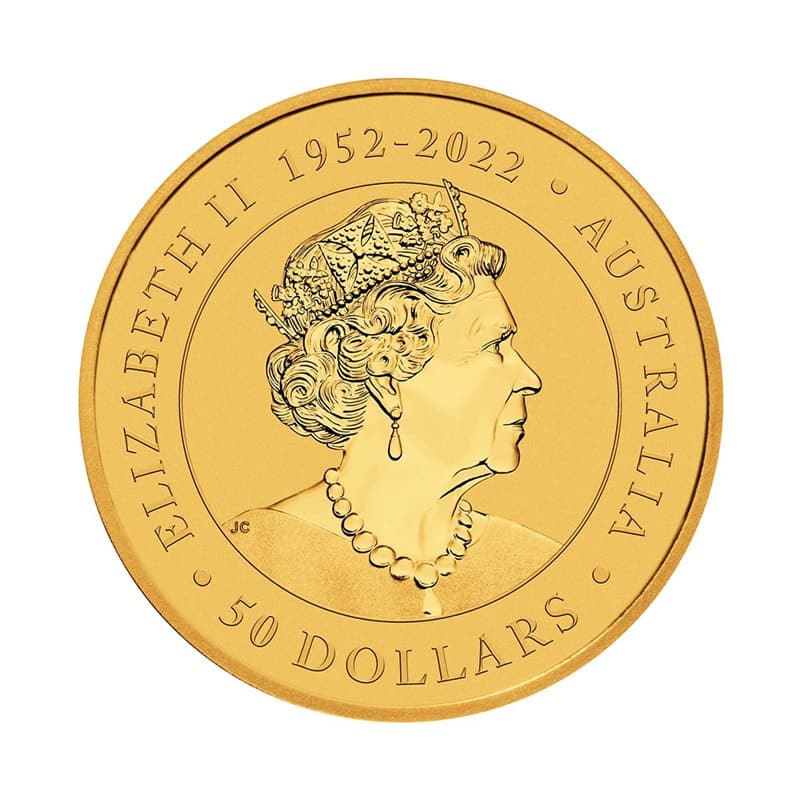 Kangur 1/2 uncji złota (Au 999,9) — Perth Mint — zdjęcie 3