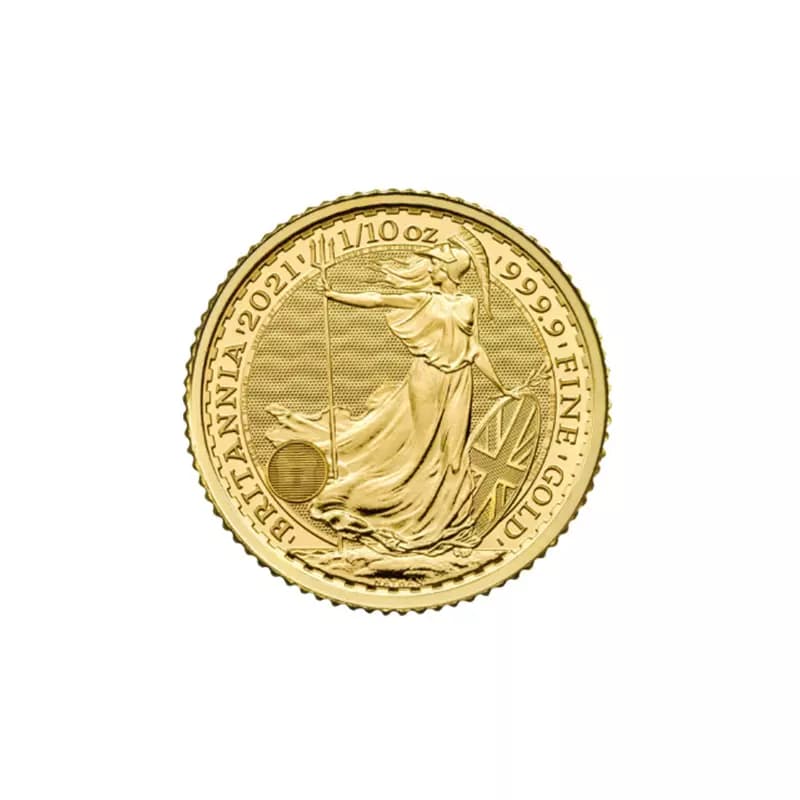 Britannia 1/10 uncji złota (Au 999) — The Royal Mint