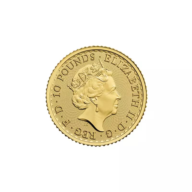 Britannia 1/10 uncji złota (Au 999) — The Royal Mint — zdjęcie 2