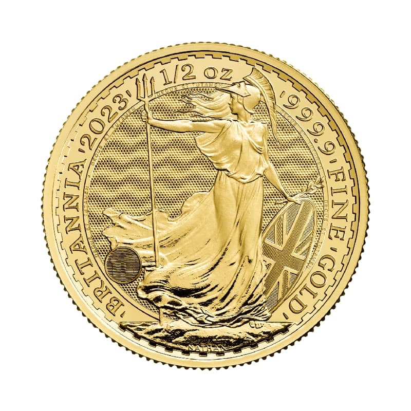 Britannia 1/2 uncji złota (Au 999) — The Royal Mint