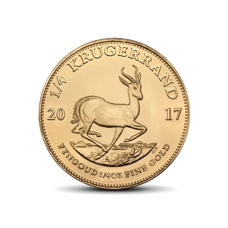 Krugerrand 1/4 uncji złota (Au 916) — Rand Refinery — zdjęcie 2