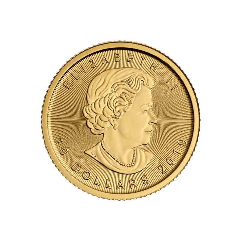 Kanadyjski Liść Klonowy 1/4 uncji złota (Au 999,9) — Royal Canadian Mint — zdjęcie 2