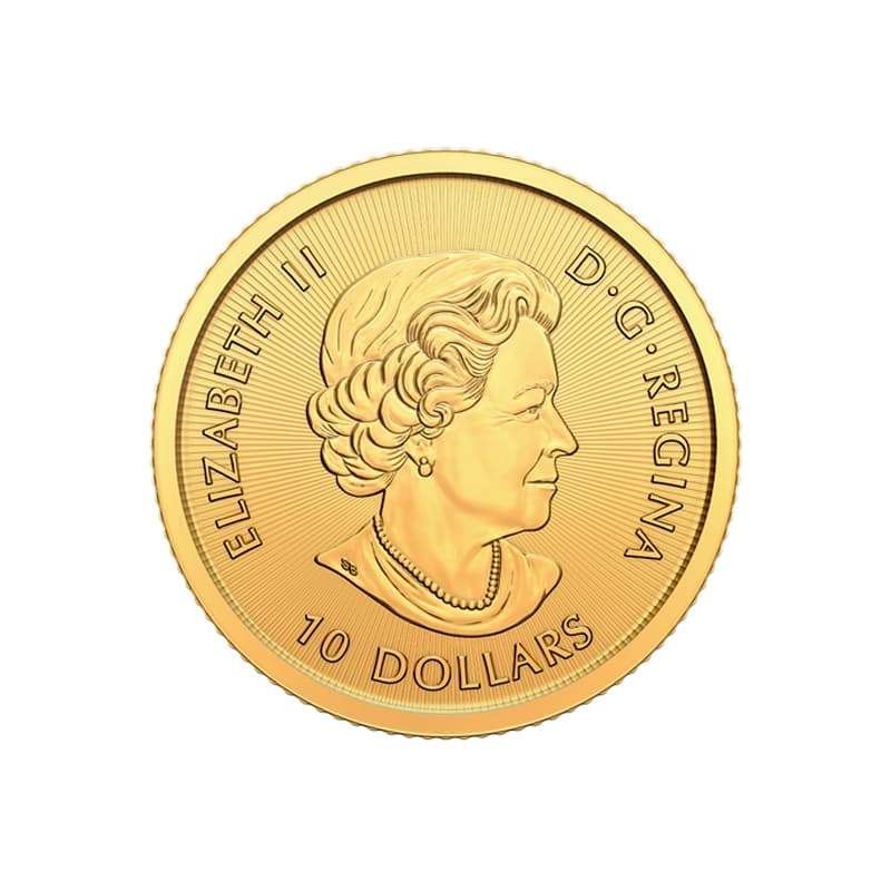 Kanadyjski Liść Klonowy 1/4 uncji złota (Au 999,9) — Royal Canadian Mint — zdjęcie 5