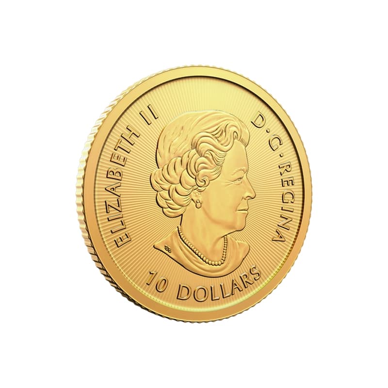 Kanadyjski Liść Klonowy 1/4 uncji złota (Au 999,9) — Royal Canadian Mint — zdjęcie 6