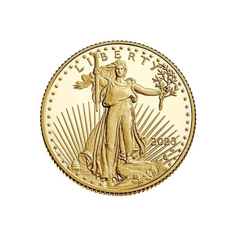 Amerykański Orzeł 1/4 uncji złota (Au 916) — US Mint