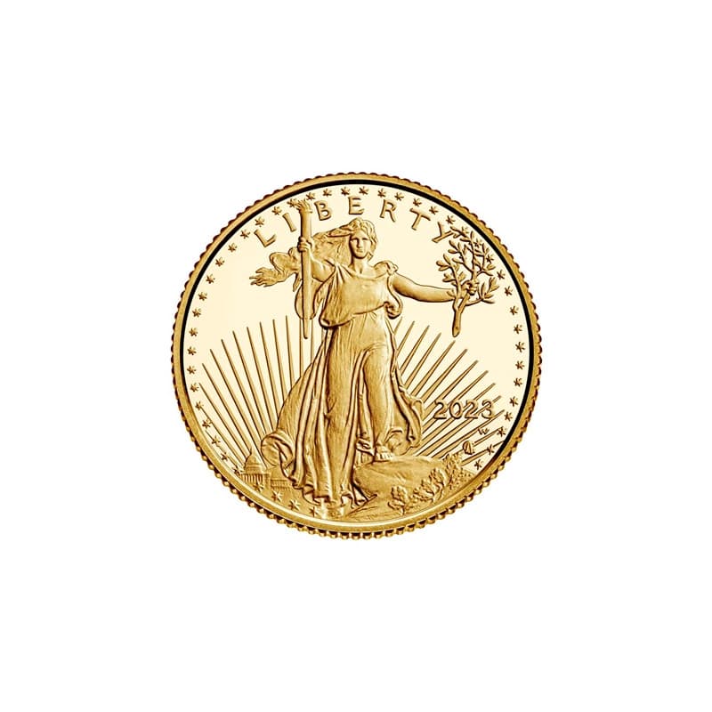 Amerykański Orzeł 1/10 uncji złota (Au 916) — US Mint